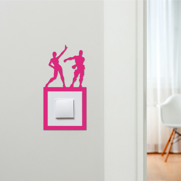 Light Switch Surround Fortnite Dances Kids Room Decorative Switch Cover Frame