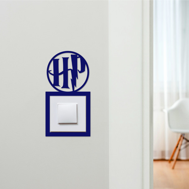 Light Switch Surround Harry Potter Logo Kids Room Decorative Switch Cover Frame