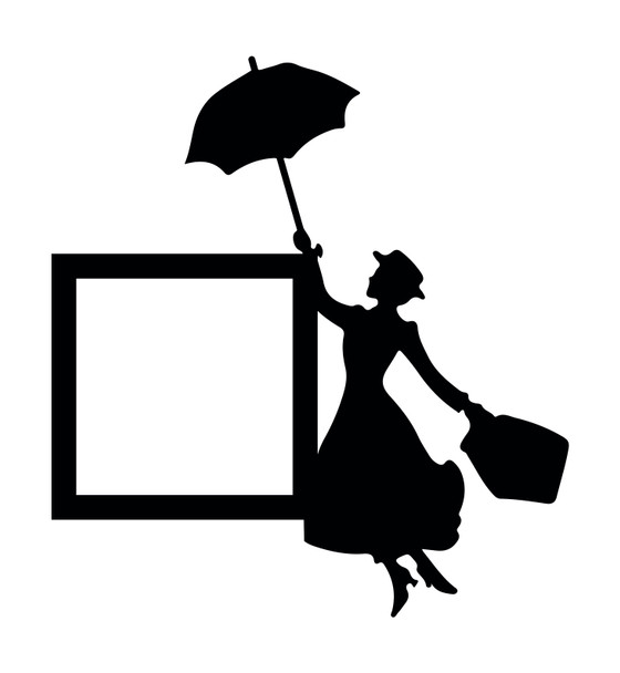 Light Switch Surround Mary Poppins Kids Room Decorative Switch Plate Cover Frame