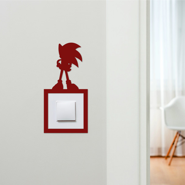 Light Switch Surround Sonic The Hedgehog Kids Room Decorative Switch Cover Frame