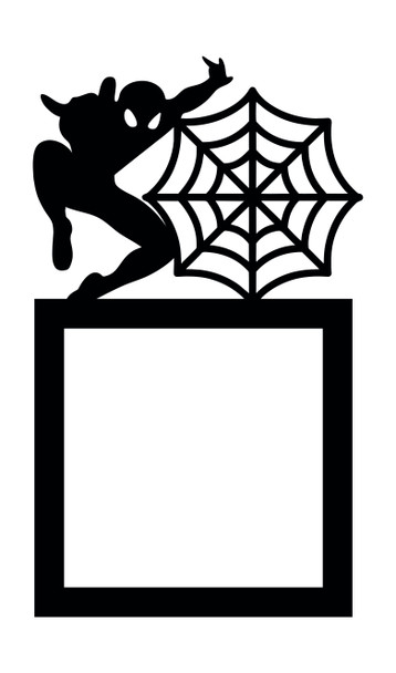 Light Switch Surround Spiderman Superhero Kids Room Decor Switch Cover Frame