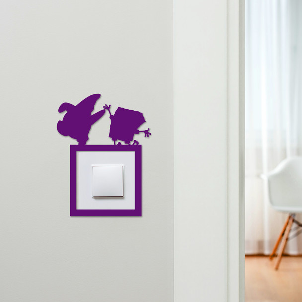 Light Switch Surround Spongebob SquarePants Kids Room Decor Switch Cover Frame