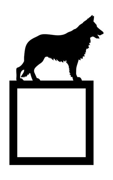 Light Switch Surround German Shepherd Dog Decorative Switch Plate Cover Frame