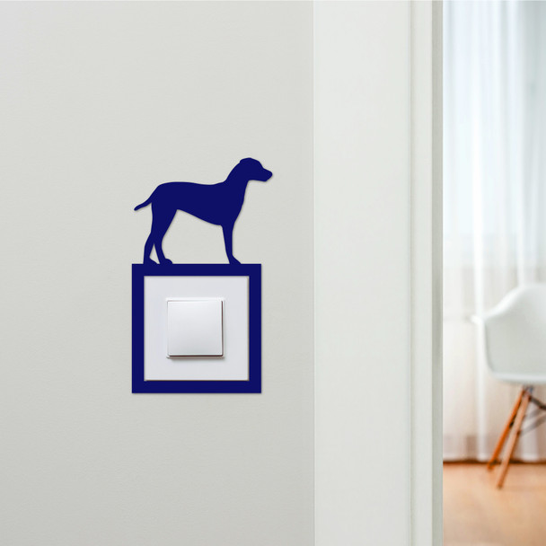 Light Switch Surround Dalmatian Dog Decorative Switch Plate Cover Frame