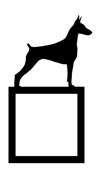 Light Switch Surround Doberman Dog Decorative Switch Plate Cover Frame