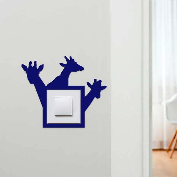 Light Switch Surround Giraffe Decorative Switch Plate Cover Frame