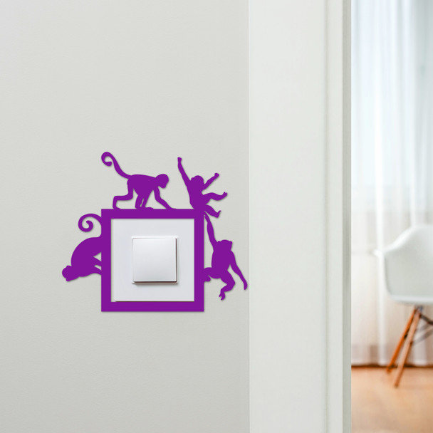 Light Switch Surround Monkeys Decorative Switch Plate Cover Frame