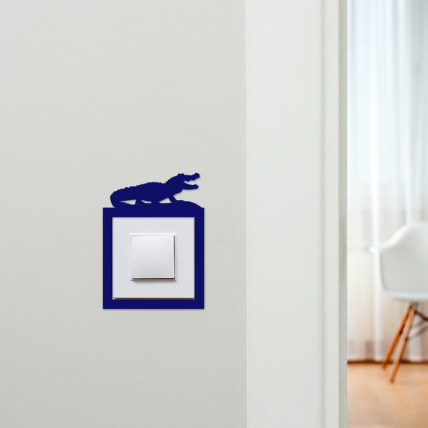Light Switch Surround Crocodile Decorative Switch Plate Cover Frame