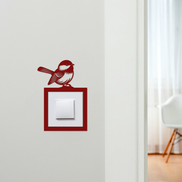 Light Switch Surround Bird Decorative Switch Plate Cover Frame