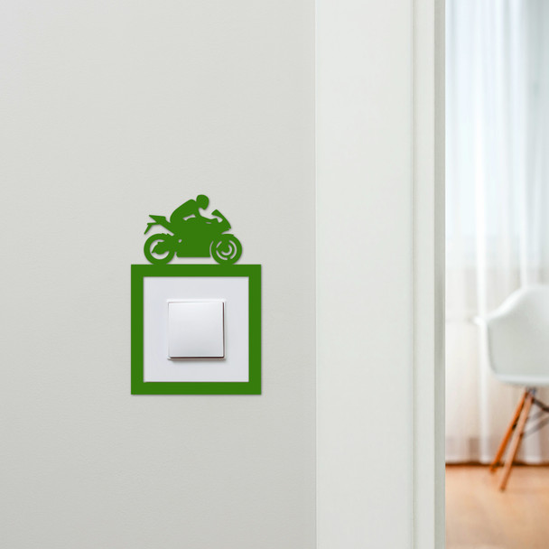 Light Switch Surround Motorbike Decorative Switch Plate Cover Frame