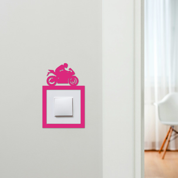Light Switch Surround Motorbike Decorative Switch Plate Cover Frame