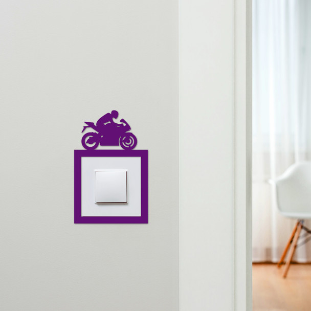 Light Switch Surround Motorbike Decorative Switch Plate Cover Frame