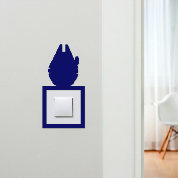Light Switch Surround Millennium Falcon Star Wars Decorative Switch Cover Frame