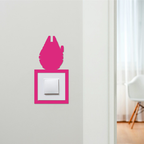Light Switch Surround Millennium Falcon Star Wars Decorative Switch Cover Frame