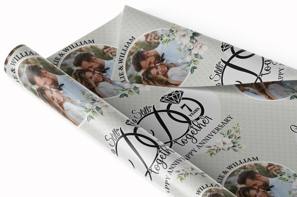Personalised Wrapping Paper Wedding Anniversary We Still Do Photo Gift-Wrap