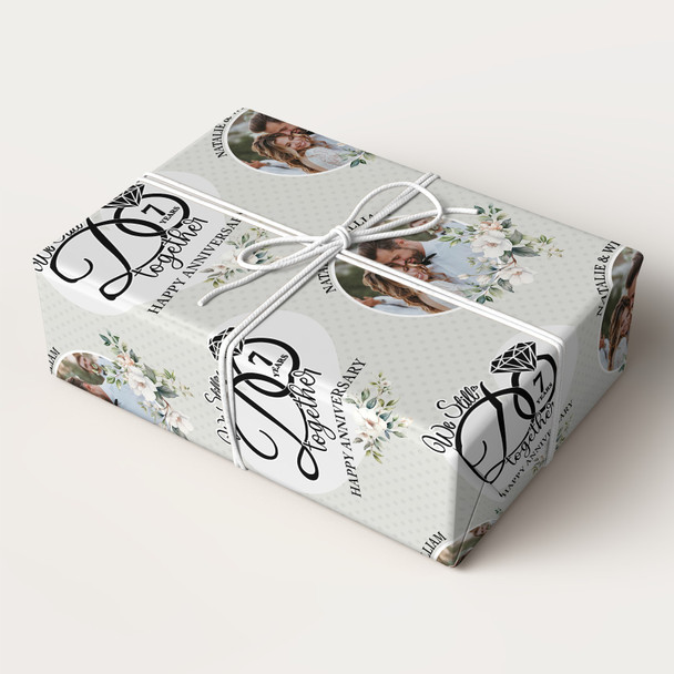 Personalised Wrapping Paper Wedding Anniversary Still Do Photo Gift Wrap