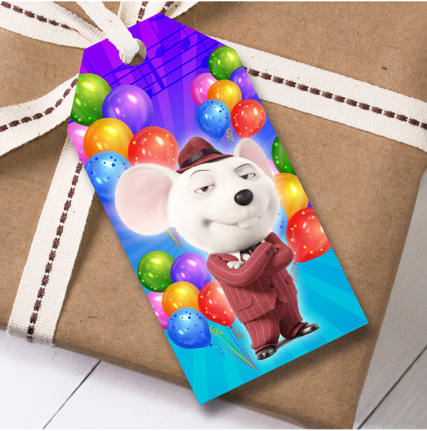 Birthday 12 Large Gift Tags Sing Kids Birthday Design 5