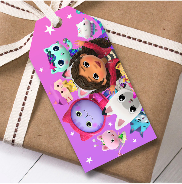 Birthday 12 Large Gift Tags Birthday Gabby's Dollhouse Girls Kids