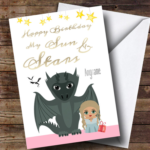 Got Daenerys Cute Game Of Thrones Birthday Personalised Card