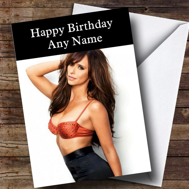 Personalised Jennifer Love Hewitt Celebrity Birthday Card