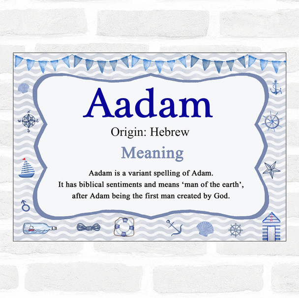 Aadam Name Meaning Nautical Certificate
