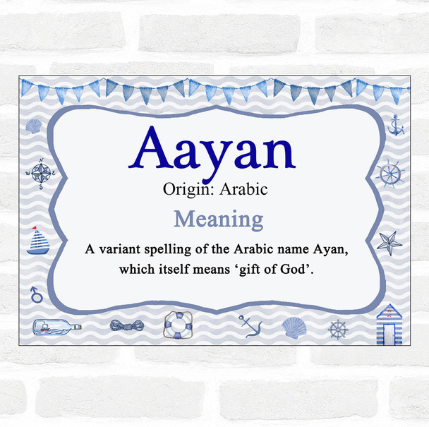 Aayan Name Meaning Nautical Certificate