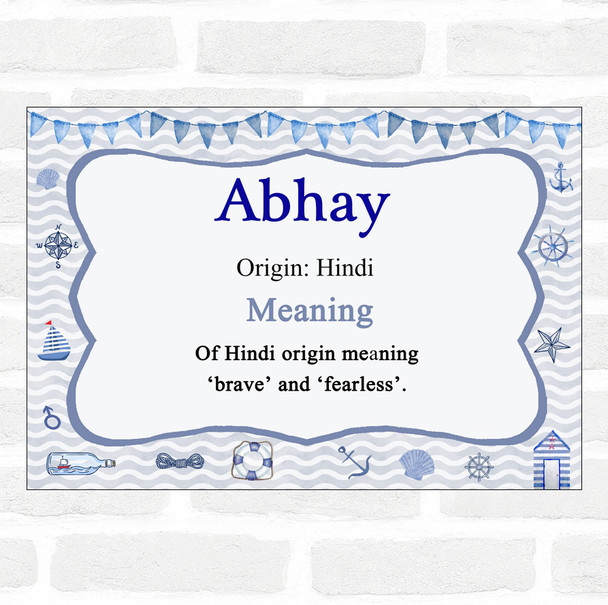 Abhay Name Meaning Nautical Certificate