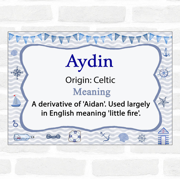 Aydin Name Meaning Nautical Certificate