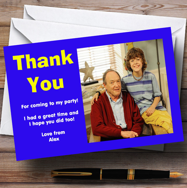 Grandpa In My Pocket Personalised Children's Birthday Party Thank You Cards