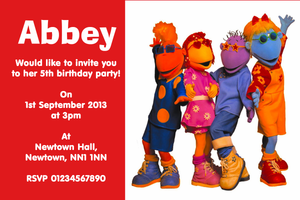 Princess Personalised Children's Party Invitations - The Card Zoo