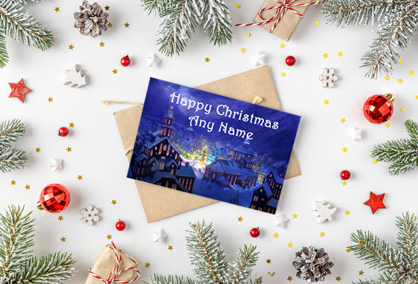 Personalised Christmas Cards