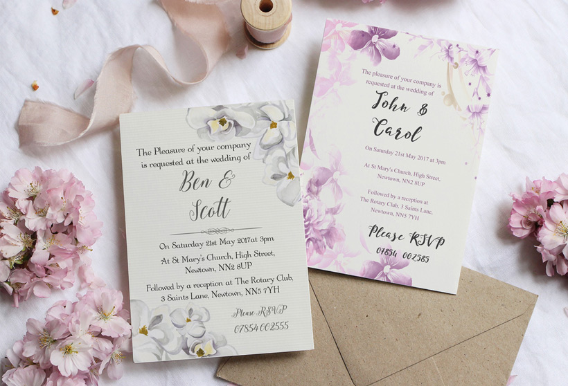 Personalised Wedding Collection