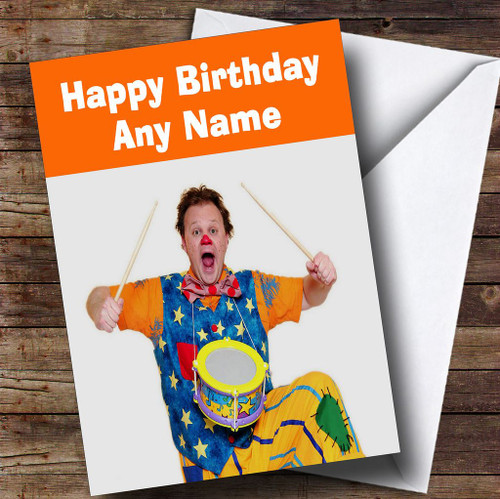 A5 Personalised Birthday Card ANY Age Relation Name Mr Tumble
