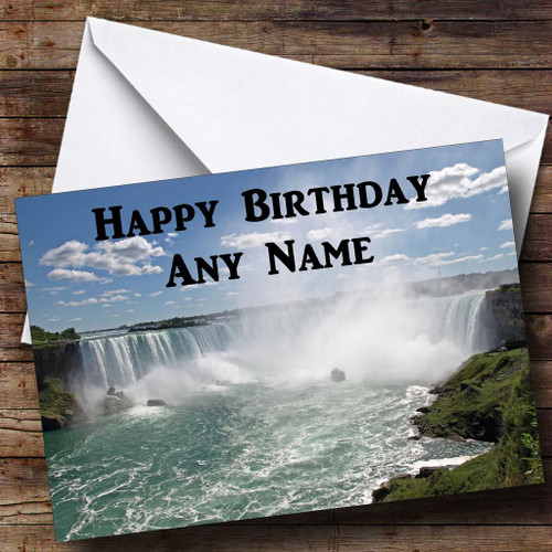 Niagara Falls Personalised Birthday Card The Card Zoo - niagara falls roblox