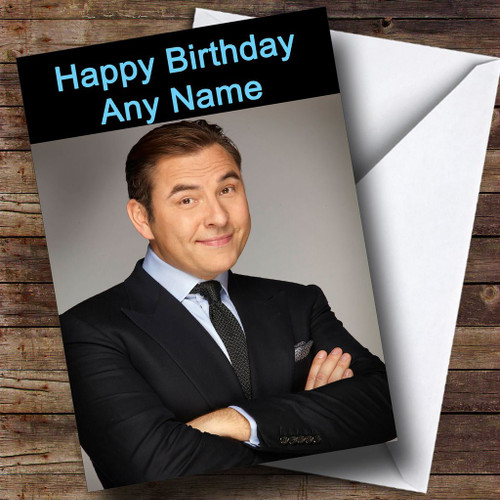 David Walliams Personalised Birthday Card - The Card Zoo