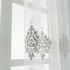 White Sheer Curtain Panels - Dolce mela - Nexus - DMC721