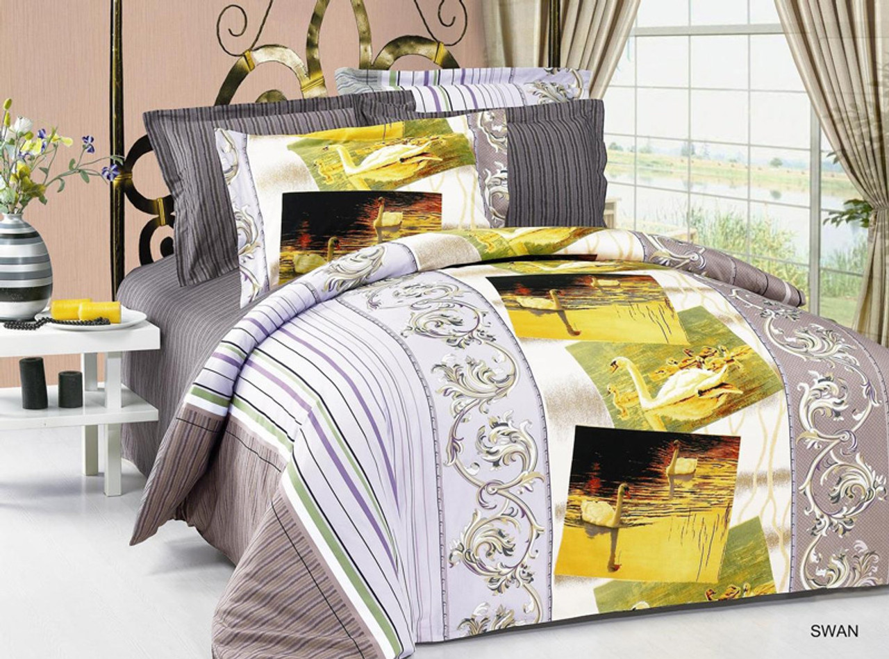 AR214Q Swan Arya Bedding