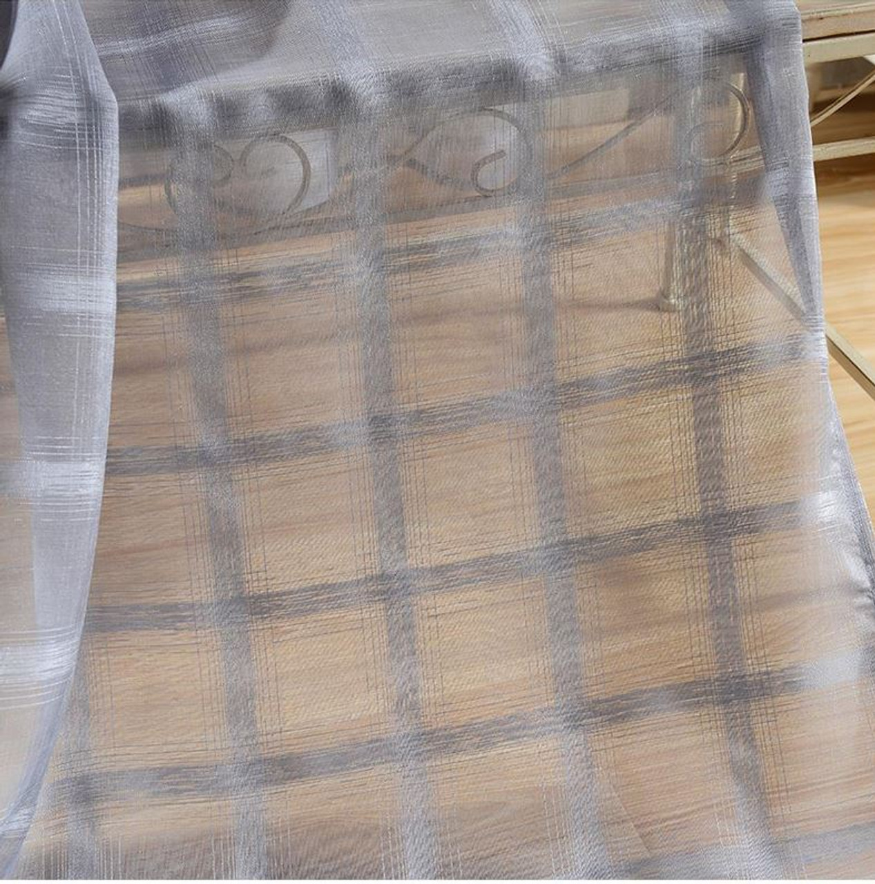 Palm Bay - Dolce Mela Sheer Curtain Panels - DMC489