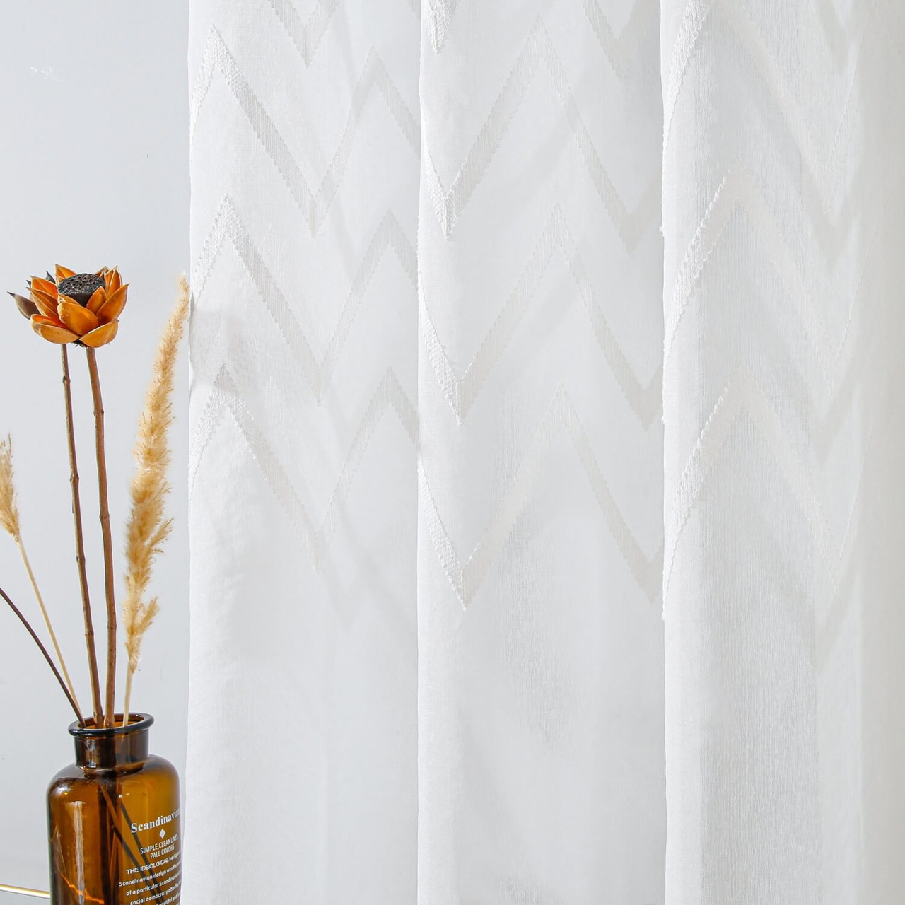 Drop-Shipping Sheer Curtain Panel  8171460151914