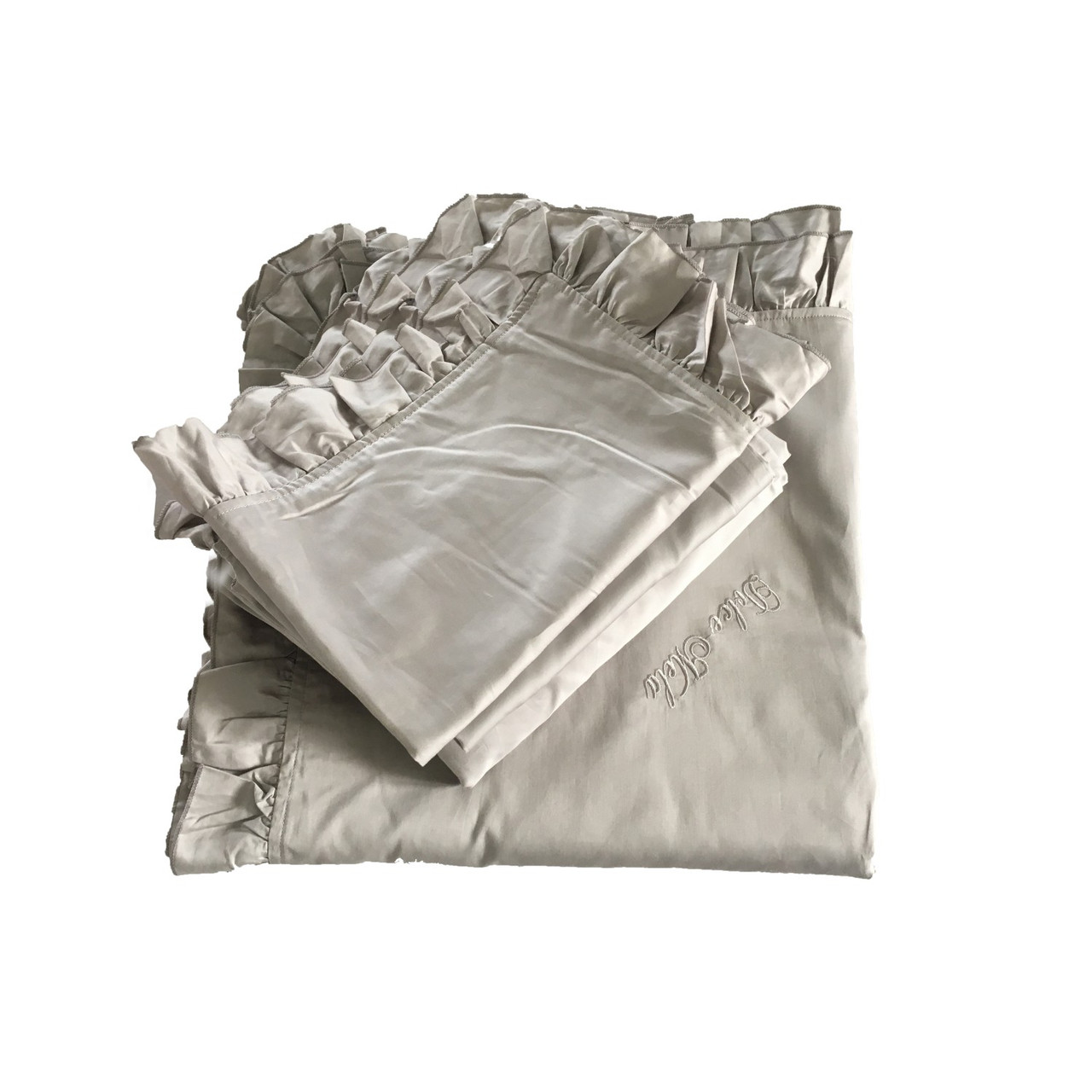 DM809T Bed-in-bag Ruffle Bedding by Dolce Mela