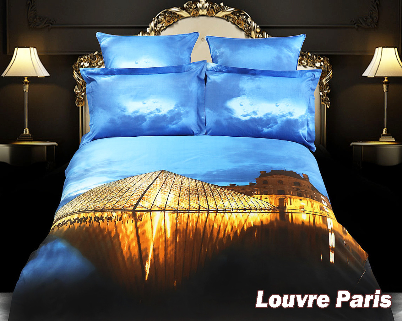 DM430K Louvre Paris Dolce Mela Bedding  Drop-Shipping