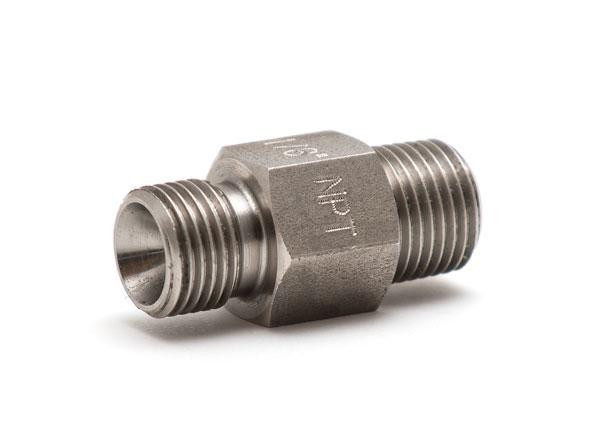 Pressure fitting Bx G1/8" male to 1/8" NPT male