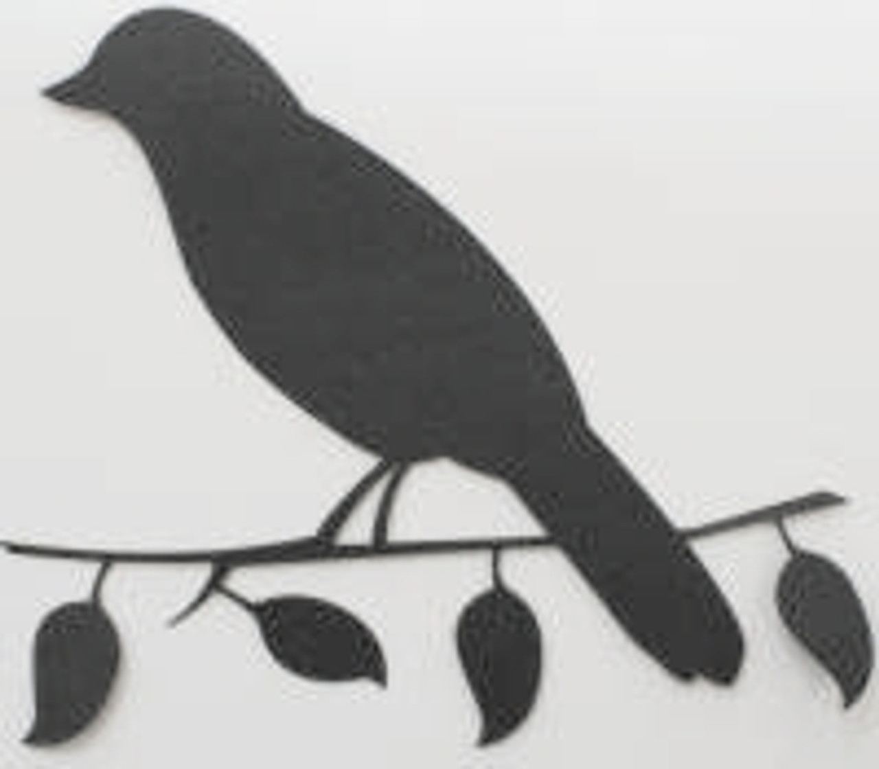 bird on a branch silhouette