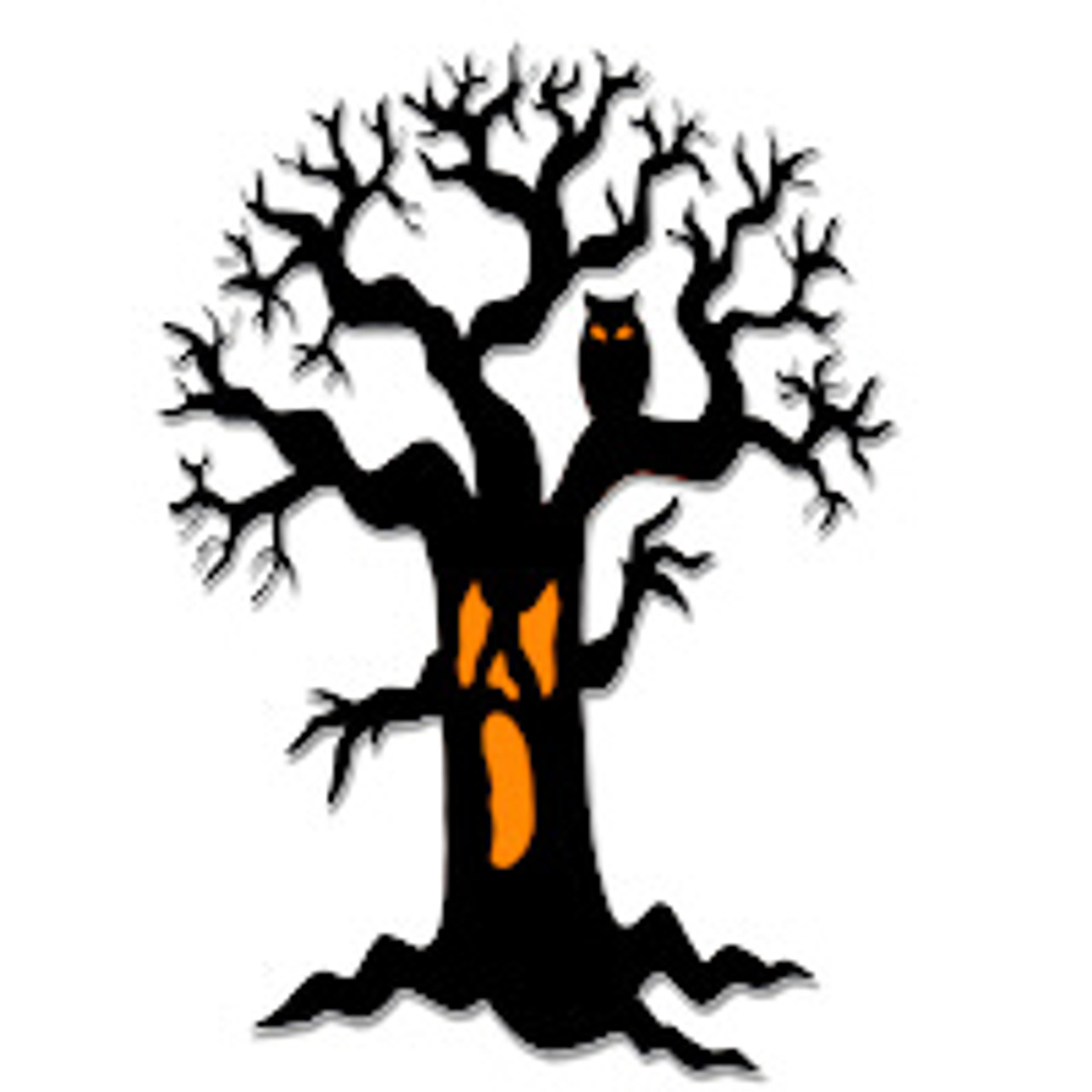 Halloween Tree with Owl - Laser Die Cut - Want2Scrap halloween-tree-with-owl-laser-die-cut-want2scrap