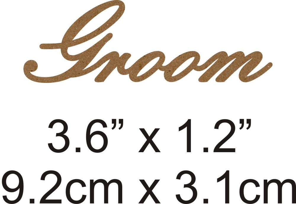 Grandkids - Beautiful Script Chipboard Word - Want2Scrap