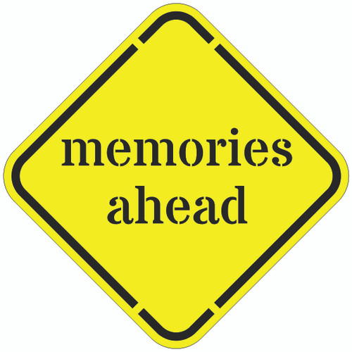 MEMORIES AHEAD - LASER DIE CUT