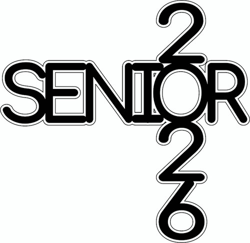 SENIOR 2026 - LASER DIE CUT