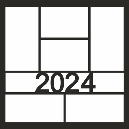 2024 - 12 X 12 SCRAPBOOK OL