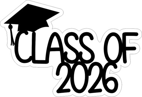 CLASS OF 2026 - LASER DIE CUT