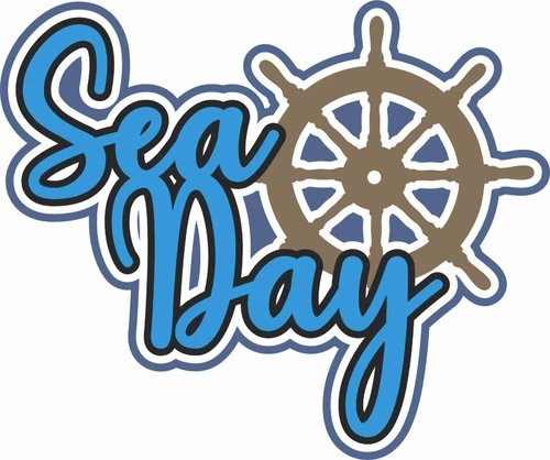 SEA DAY - LASER DIE CUT